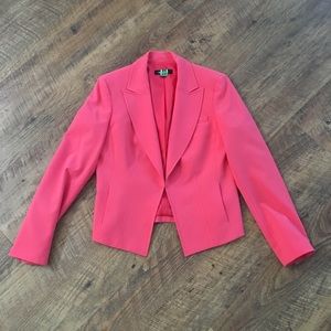 Nine West Salmon Pink Jacket Blazer